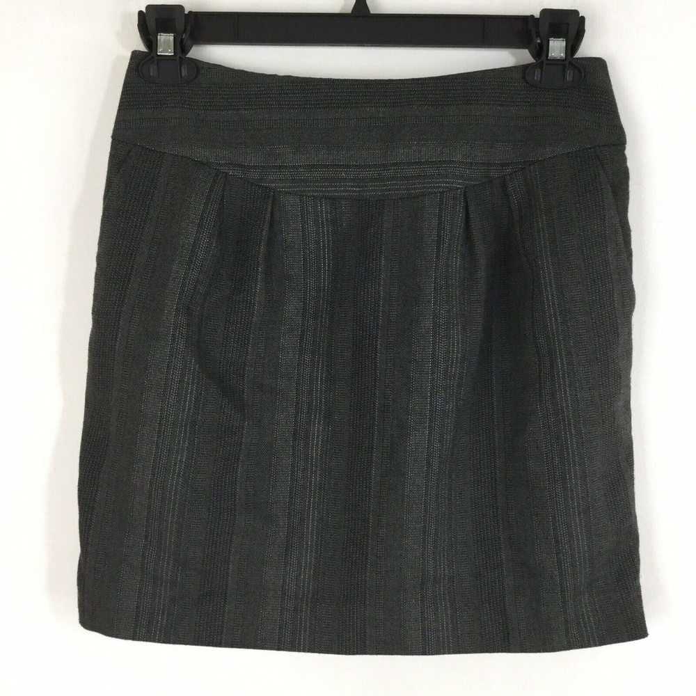 Michael Kors Skirt Brown Black Mini Career Work